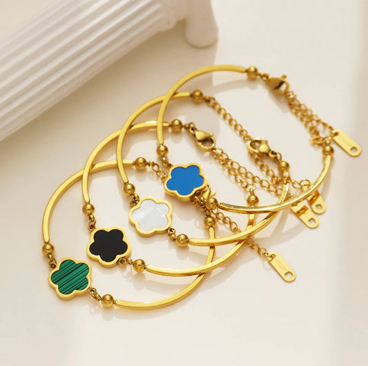Bracelet trefle